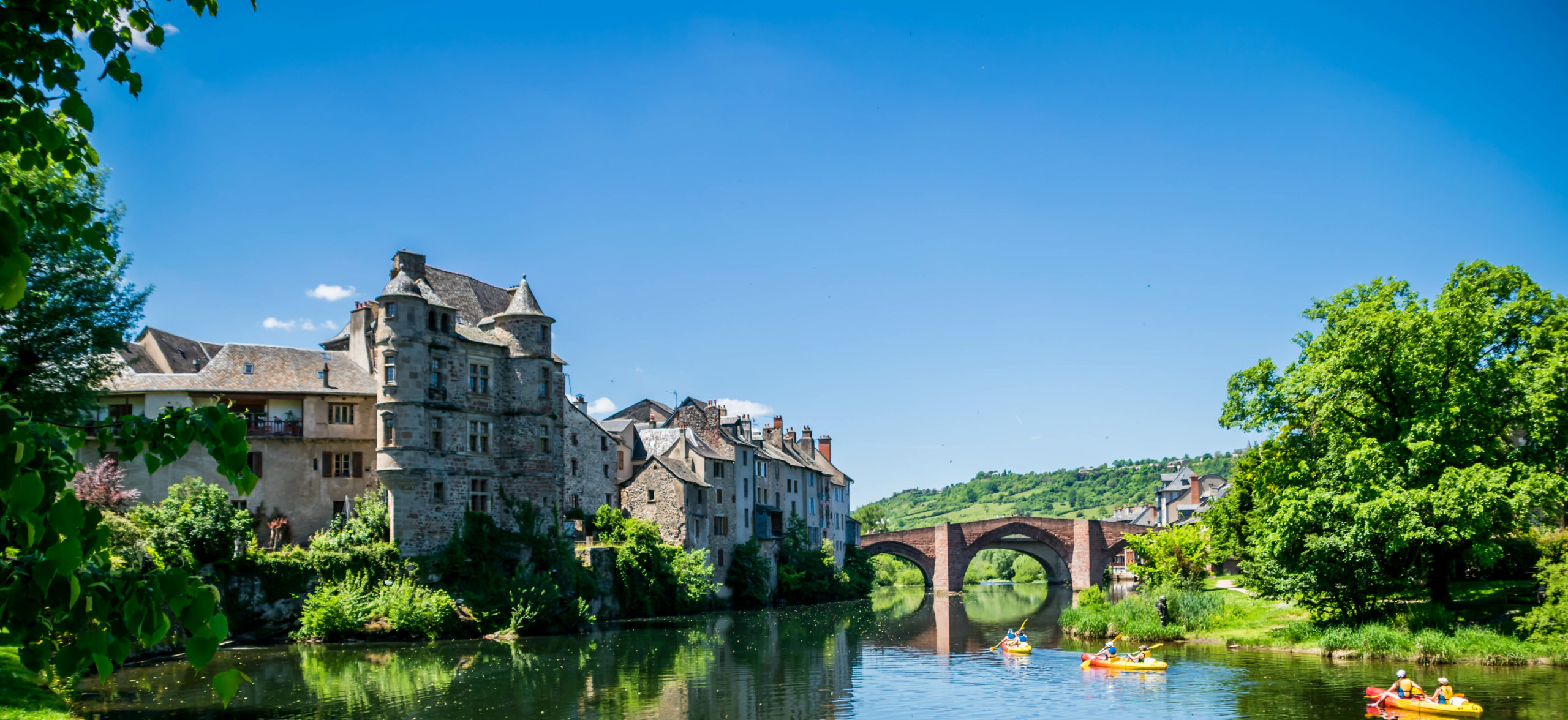 Espalion, Aveyron, Occitanie, France.