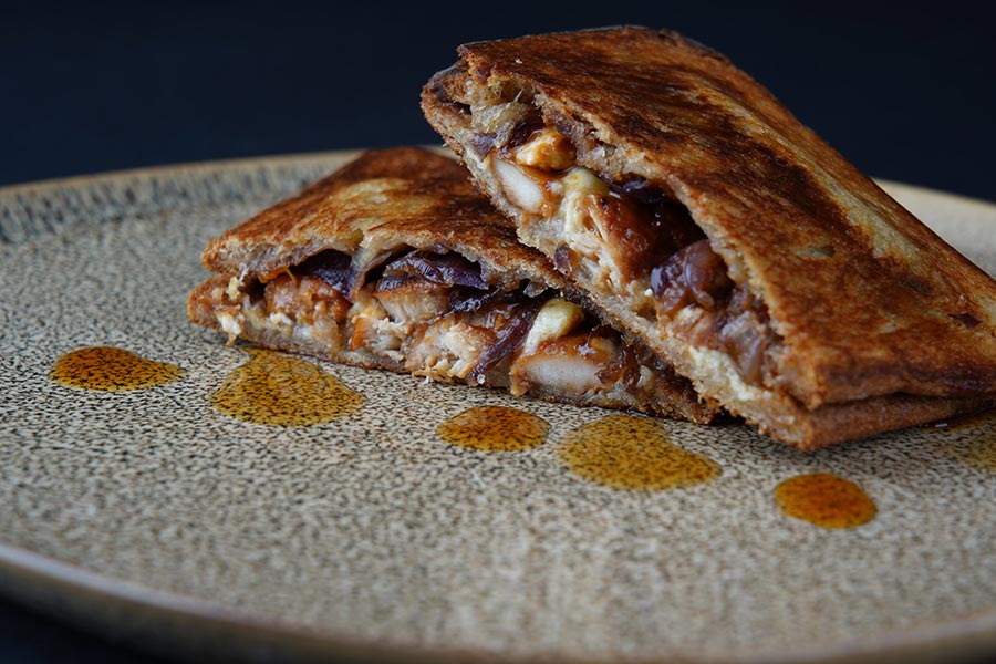 Croque Monsieur fondant au Neufchâtel AOP