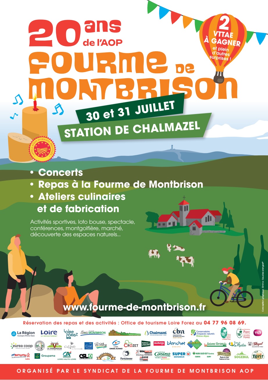 20 ans de l'AOP fourme de Montbrison